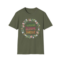 Load image into Gallery viewer, Grow, Bloom, Thrive T-Shirt