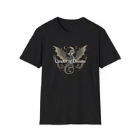 Load image into Gallery viewer, Creator of Dreams - DragonT-Shirt | Fantasy Apparel, Gift for Geeks, Dragon Lover Tee, Unique Graphic Top, Birthday Present