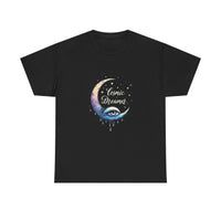 Load image into Gallery viewer, Cosmic Dreamer T-Shirt — Moon &amp; Third Eye Graphic Tee