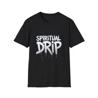 Load image into Gallery viewer, Spiritual Drip T-Shirt | Unisex Softstyle Tee for Everyday Style | Trendy Graphic Shirt | Casual Wear, Streetwear, Gift Idea