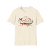 Load image into Gallery viewer, Mindful Lotus T-Shirt | 'Breathe &amp; Let Go' Design, Relaxation Gift, Yoga Shirt, Meditation Tee, Inspirational Activewear