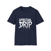 Load image into Gallery viewer, Spiritual Drip T-Shirt | Unisex Softstyle Tee for Everyday Style | Trendy Graphic Shirt | Casual Wear, Streetwear, Gift Idea