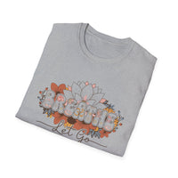 Load image into Gallery viewer, Mindful Lotus T-Shirt | 'Breathe &amp; Let Go' Design, Relaxation Gift, Yoga Shirt, Meditation Tee, Inspirational Activewear