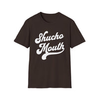 Load image into Gallery viewer, Shucho Mouth -  Unisex Softstyle T-Shirt, Casual Tee, Fun Gift, Graphic Tee for Friends, Summer Wear, Birthday Present