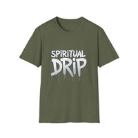 Load image into Gallery viewer, Spiritual Drip T-Shirt | Unisex Softstyle Tee for Everyday Style | Trendy Graphic Shirt | Casual Wear, Streetwear, Gift Idea