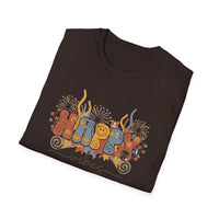 Load image into Gallery viewer, Happy Vibes Unisex Softstyle T-Shirt, Positive Energy Tee, Gift for Friends, Casual Wear, Everyday Comfort, Celebration Top