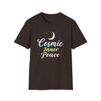 Load image into Gallery viewer, Cosmic Inner Peace  - Moon &amp; Stars Spiritual Graphic Tee