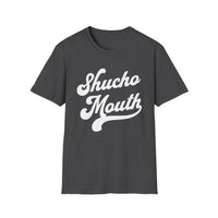 Load image into Gallery viewer, Shucho Mouth -  Unisex Softstyle T-Shirt, Casual Tee, Fun Gift, Graphic Tee for Friends, Summer Wear, Birthday Present