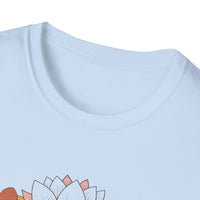 Load image into Gallery viewer, Mindful Lotus T-Shirt | 'Breathe &amp; Let Go' Design, Relaxation Gift, Yoga Shirt, Meditation Tee, Inspirational Activewear