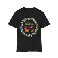 Load image into Gallery viewer, Grow, Bloom, Thrive T-Shirt
