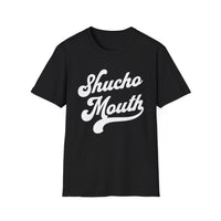 Load image into Gallery viewer, Shucho Mouth -  Unisex Softstyle T-Shirt, Casual Tee, Fun Gift, Graphic Tee for Friends, Summer Wear, Birthday Present