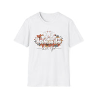 Load image into Gallery viewer, Mindful Lotus T-Shirt | 'Breathe &amp; Let Go' Design, Relaxation Gift, Yoga Shirt, Meditation Tee, Inspirational Activewear