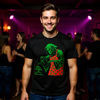Load image into Gallery viewer, Grim Reaper Bonsai Shirt - Funny Skeleton Gardening Tee - 80s Neon Graphic T-Shirt - Retro Unisex Streetwear, Back to School Clothes