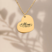 Load image into Gallery viewer, Mother's Day Heart Necklace
